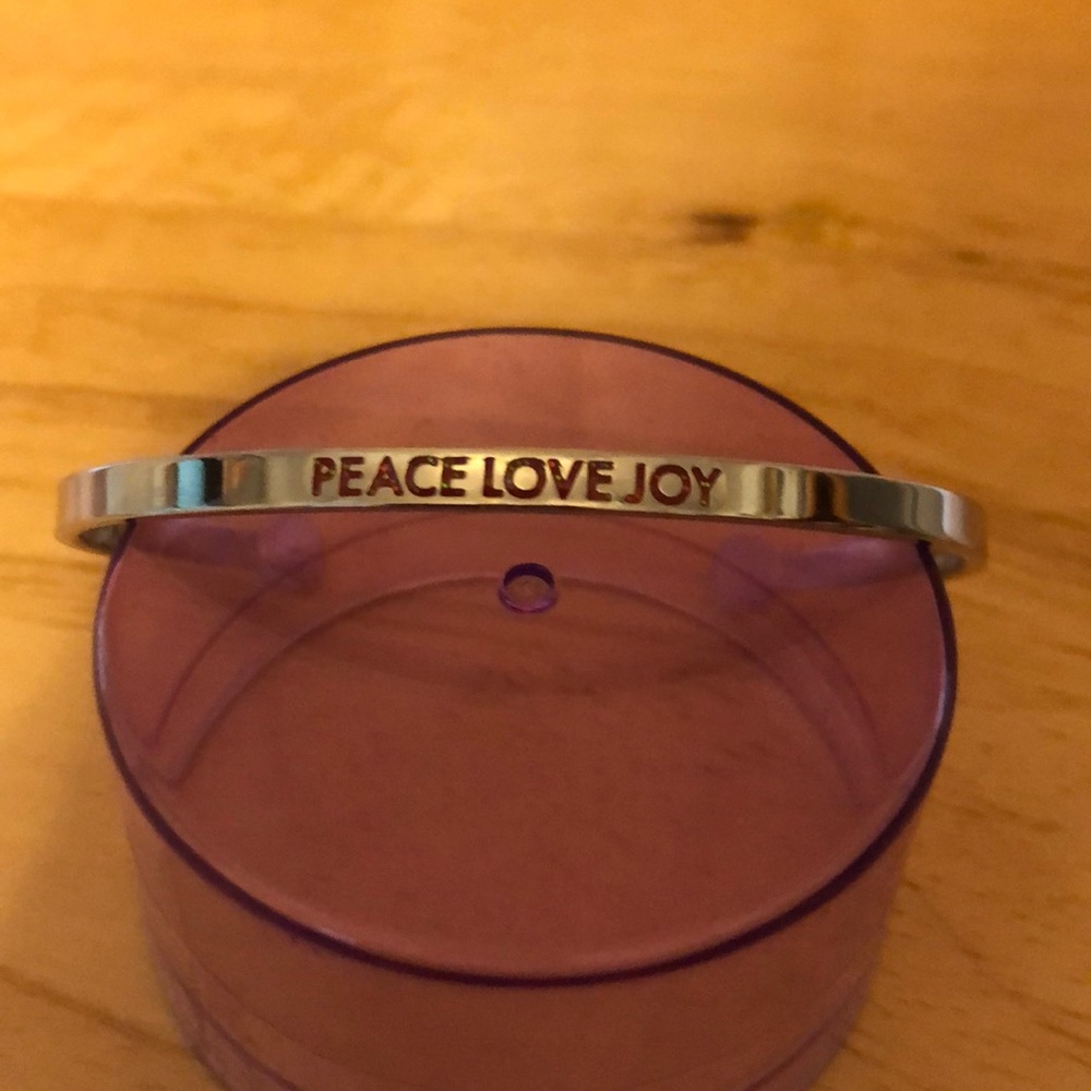 Zox bracelet - Peace Love Joy